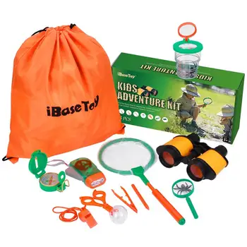 Christmas Gifts for Kids Adventure Kit 13PCS Outdoor Adventure Tools for Developing Brain Intelligience
Christmas Gifts for Kids Adventure Kit 13PCS Outdoor Adventure Tools for Developing Brain Intelligience