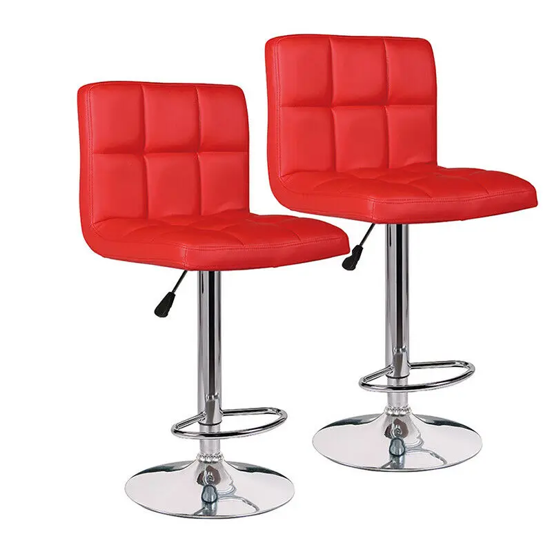 Set of 2 Counter Bar Swivel Chair Counter Stool Height Adjustable Adjustable Swivel Pub Counter Height Bar Dining Chair PU Red
Set of 2 Counter Bar Swivel Chair Counter Stool Height Adjustable Adjustable Swivel Pub Counter Height Bar Dining Chair PU Red