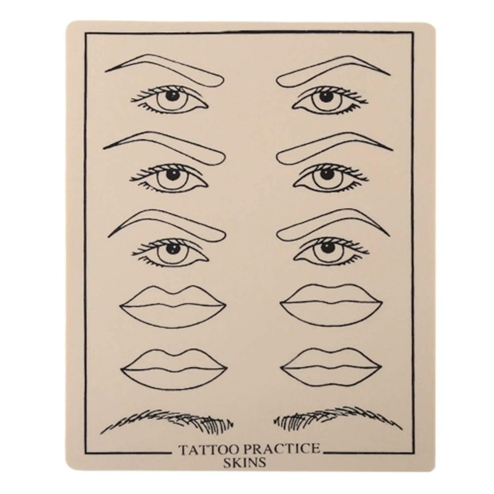 1pcs Tattoo Practice Skin Permanent Makeup Eyebrow Lips For Tattoo Kit Needle Machine Supply Microblading Exercise Paper
1pcs Tattoo Practice Skin Permanent Makeup Eyebrow Lips For Tattoo Kit Needle Machine Supply Microblading Exercise Paper
