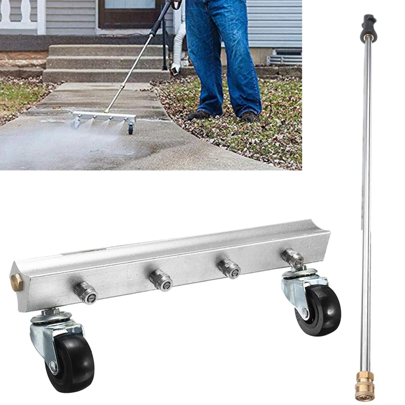 High Pressure Washer Under Car Cleaner 4 Nozzle Under Body Chassis Water Spray Cleaning Floor Cleaning Tool For Karcher
High Pressure Washer Under Car Cleaner 4 Nozzle Under Body Chassis Water Spray Cleaning Floor Cleaning Tool For Karcher