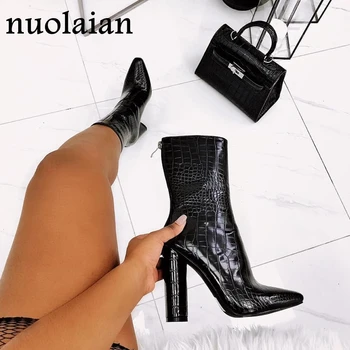 2019 Black Leather Boot Women Faux Fur Boots Woman Patent Leather Winter Boot Womens Ankle Boots High Heel Shoes Snow Shoe
2019 Black Leather Boot Women Faux Fur Boots Woman Patent Leather Winter Boot Womens Ankle Boots High Heel Shoes Snow Shoe