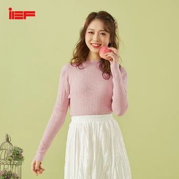 IEF Spring Knit Spot Print O Neck Women Tops Slim Female Fashion Sweater Long Sleeves 0N22A-D091-
IEF Spring Knit Spot Print O Neck Women Tops Slim Female Fashion Sweater Long Sleeves 0N22A-D091-