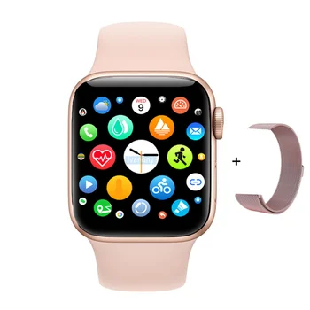 44mm Smartwatch+Strap/Set Smart Watch with Heart Rate Monitor Blood Pressure Oxygen Whatsapp Reminder for iPhone Android VS W34
44mm Smartwatch+Strap/Set Smart Watch with Heart Rate Monitor Blood Pressure Oxygen Whatsapp Reminder for iPhone Android VS W34