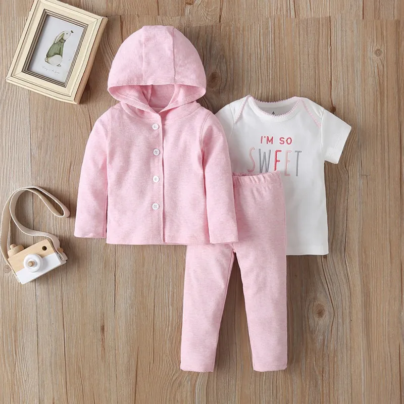 Baby Unisex Clothes Set Spring Autumn Baby Long Sleeve Hoodie And Printing Casual Top And Trousers Kids Three-piece Outfit Set
Baby Unisex Clothes Set Spring Autumn Baby Long Sleeve Hoodie And Printing Casual Top And Trousers Kids Three-piece Outfit Set