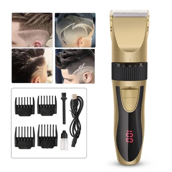 Personal Electric Hair Clipper lithium Battery Titanium Ceramic Blade Hair Trimmer with 4 Limit Combs For Adult Children's
Personal Electric Hair Clipper lithium Battery Titanium Ceramic Blade Hair Trimmer with 4 Limit Combs For Adult Children's