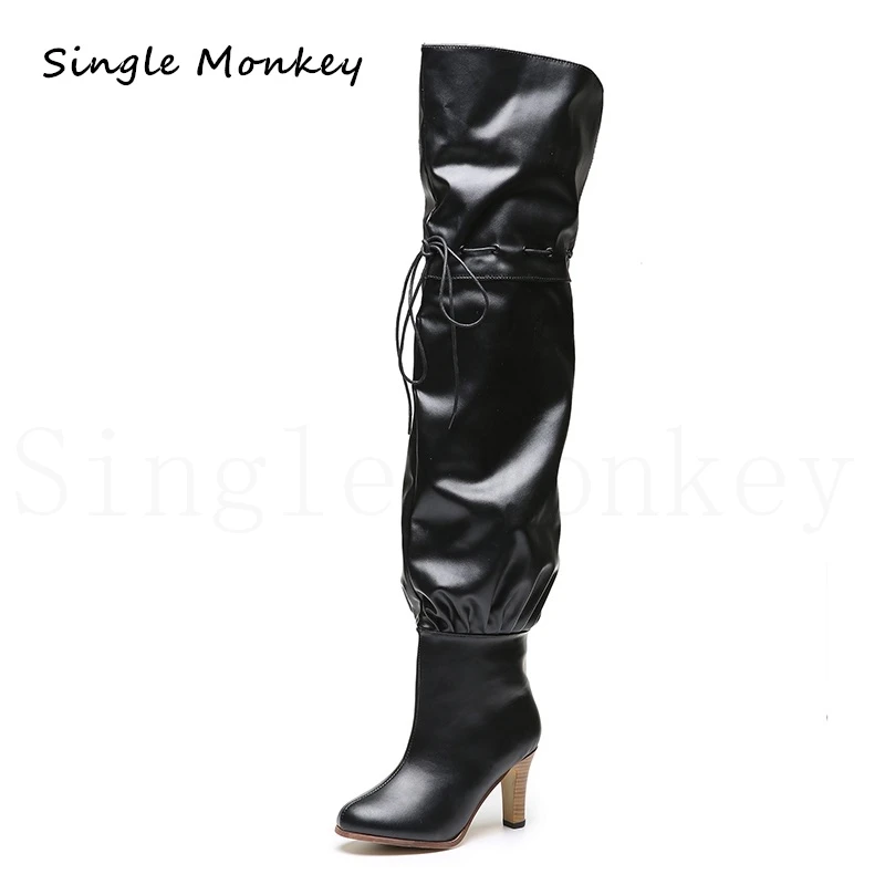 Single Monkey New winter Women Over The Knee Boots 2021 fashion High Heels shoes Sexy Woman warm boots Pumps Mujer botas Party
Single Monkey New winter Women Over The Knee Boots 2021 fashion High Heels shoes Sexy Woman warm boots Pumps Mujer botas Party