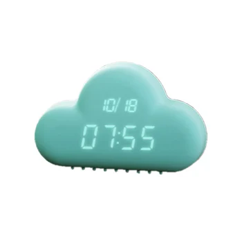 Bedroom Silent Multi-function Led Electronic Cloud Alarm Clock Non Ticking Travel Table Led Alarm Clock Unique Homedecor II50NZ
Bedroom Silent Multi-function Led Electronic Cloud Alarm Clock Non Ticking Travel Table Led Alarm Clock Unique Homedecor II50NZ
