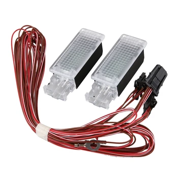 2Pcs Car Interior LED Footwell Light with Wiring Harness For PASSAT B8 Golf 7 MK7 Tiguan 2017 5GG947409
2Pcs Car Interior LED Footwell Light with Wiring Harness For PASSAT B8 Golf 7 MK7 Tiguan 2017 5GG947409