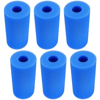 6Pcs Foam Filter Sponge for Intex Type a Reusable Washable Swimming Pool Aquarium Filter Accessories
6Pcs Foam Filter Sponge for Intex Type a Reusable Washable Swimming Pool Aquarium Filter Accessories