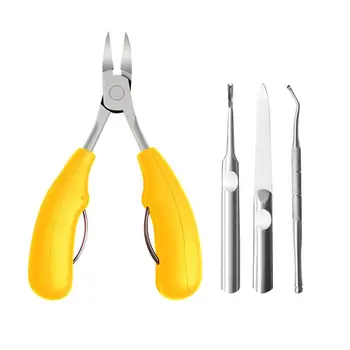 1Set Pedicure Set Dead Leather Fork Trimmer Kit Eagle Nose Pliers Manicures Tool Set Portable Nail Care Tool Kit For Home Yellow
1Set Pedicure Set Dead Leather Fork Trimmer Kit Eagle Nose Pliers Manicures Tool Set Portable Nail Care Tool Kit For Home Yellow