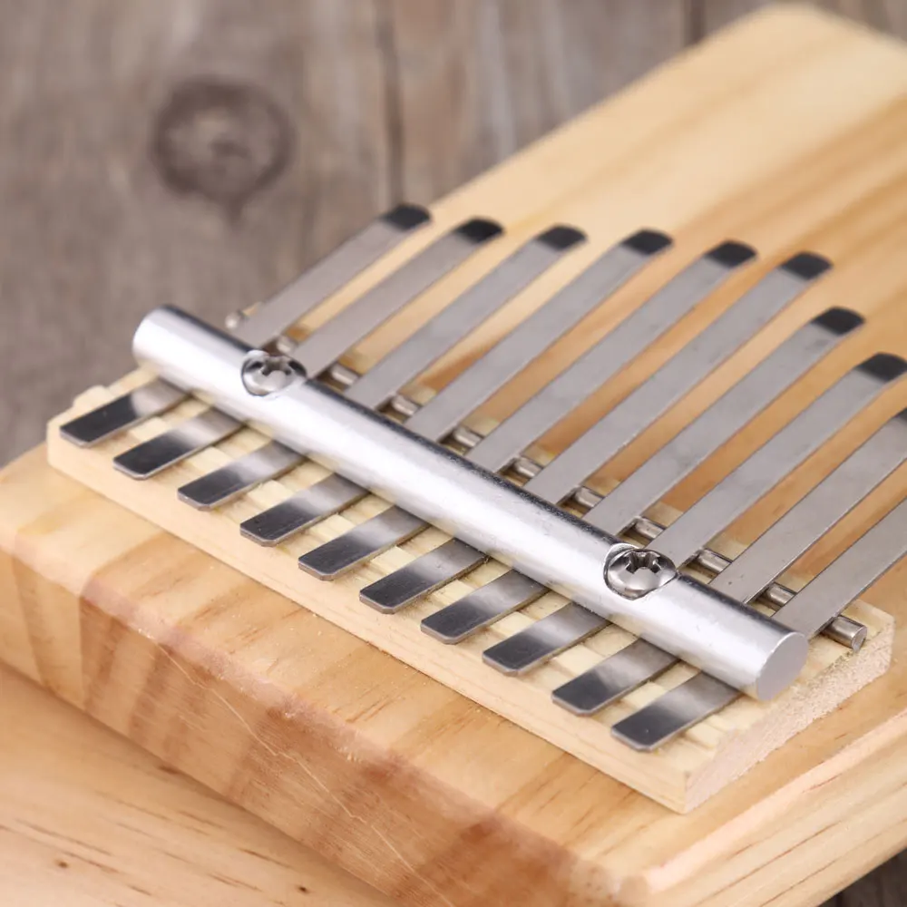 Kalimba большой палец пианино 10 клавиш Calimba Mbira африканские Музыкальные