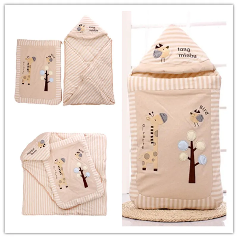 Infant Swaddle Envelope Bebe Stroller Wrap For Newborn thick and warm sleeping bags for babies dual-use anti-kick quilt 85*85CM
Infant Swaddle Envelope Bebe Stroller Wrap For Newborn thick and warm sleeping bags for babies dual-use anti-kick quilt 85*85CM