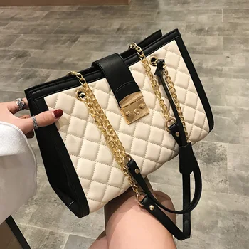 Louis Brand Women Leather Shoulder Bags 2020 Capacity Chain Handbags Quality Lady Quilted Plaid Crossbody Bag sac a main femme
Louis Brand Women Leather Shoulder Bags 2020 Capacity Chain Handbags Quality Lady Quilted Plaid Crossbody Bag sac a main femme