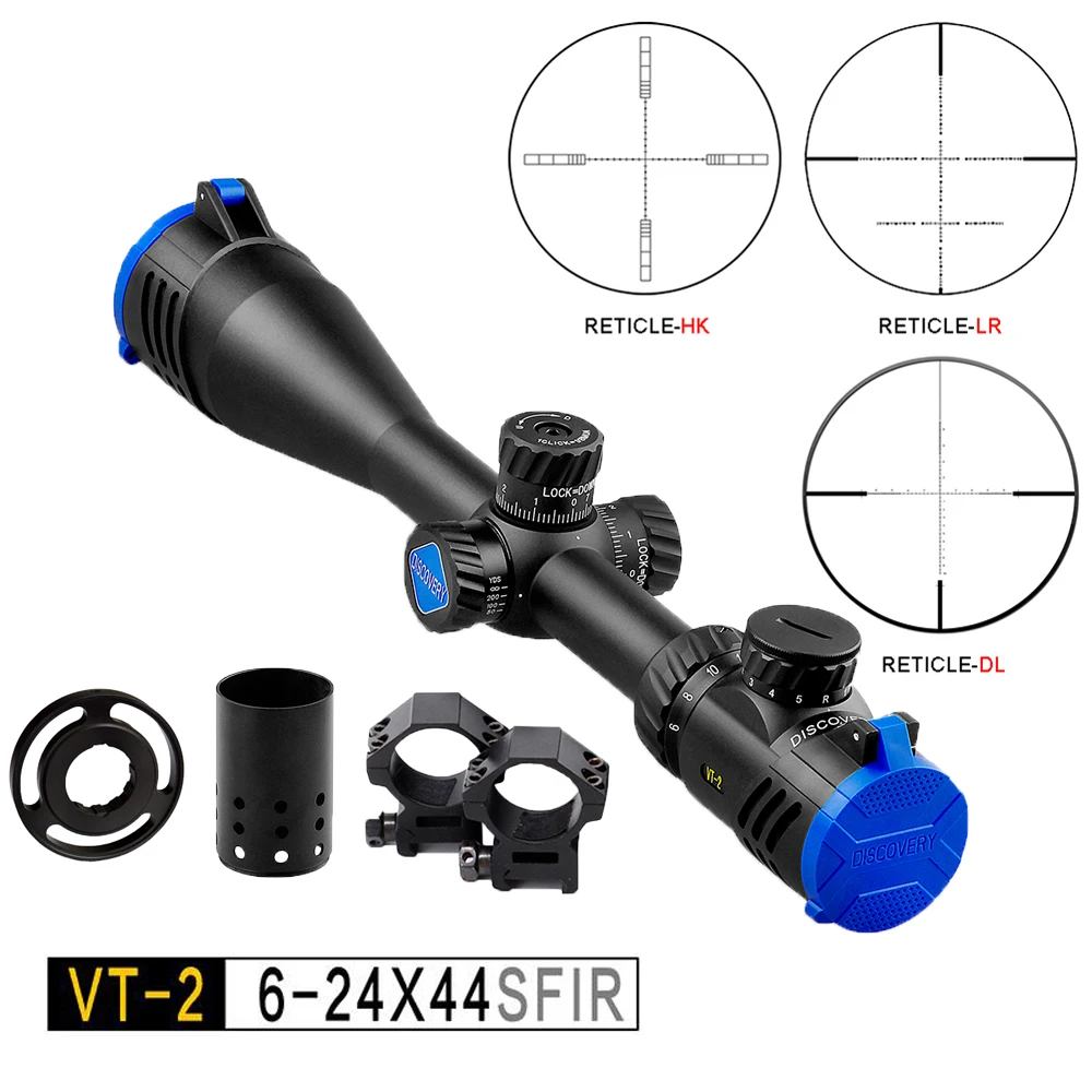 Weapons PCP Shot Air Gun Accessory Optics Tactical Hunting Riflescope for Army Discovery VT-2 6-24x44 SF Illuminated
Weapons PCP Shot Air Gun Accessory Optics Tactical Hunting Riflescope for Army Discovery VT-2 6-24x44 SF Illuminated