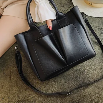 2020 New Pu Leather laptop Bag Simple Handbags Famous Brands Women Shoulder Bag Casual Big Tote Vintage Ladies Crossbody Bags
2020 New Pu Leather laptop Bag Simple Handbags Famous Brands Women Shoulder Bag Casual Big Tote Vintage Ladies Crossbody Bags