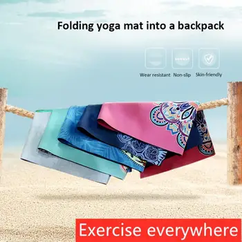 Ultra-thin Non-Slip PVC Foldable Yoga Mat Sport Gym Soft Pilates Mats For Body Building Portable Foldable Fitness Equipment
Ultra-thin Non-Slip PVC Foldable Yoga Mat Sport Gym Soft Pilates Mats For Body Building Portable Foldable Fitness Equipment