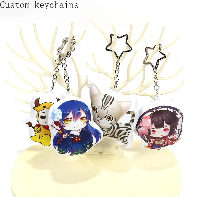 Provide Your Picture Beautiful Design Logo Custom 10cm Mini Pillow Charm Keychains
Provide Your Picture Beautiful Design Logo Custom 10cm Mini Pillow Charm Keychains