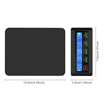 Quick Charge QC 3.0 Smart 5 Port USB Charger Power Adapter Station Lcd Display EU Plug
Quick Charge QC 3.0 Smart 5 Port USB Charger Power Adapter Station Lcd Display EU Plug