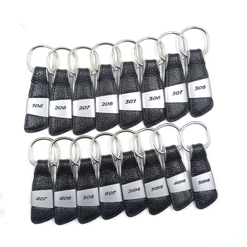 Car Emblem Badge Genuine Leather Key Chain Ring for Peugeot 106 107 207 307 407 308 607 508 3008 5008 Keyring Keyfob Car Styling
Car Emblem Badge Genuine Leather Key Chain Ring for Peugeot 106 107 207 307 407 308 607 508 3008 5008 Keyring Keyfob Car Styling