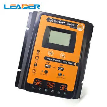 12V 24V 70A PWM Intelligent Solar Charge Controller Regulator LCD Display USB output for Lithium and Lead-acid battery
12V 24V 70A PWM Intelligent Solar Charge Controller Regulator LCD Display USB output for Lithium and Lead-acid battery