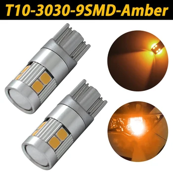 Car Light Car width lamp 2pcs T10 LED white 5W ledBulbs With Projector Lens 9smd 3030
Car Light Car width lamp 2pcs T10 LED white 5W ledBulbs With Projector Lens 9smd 3030