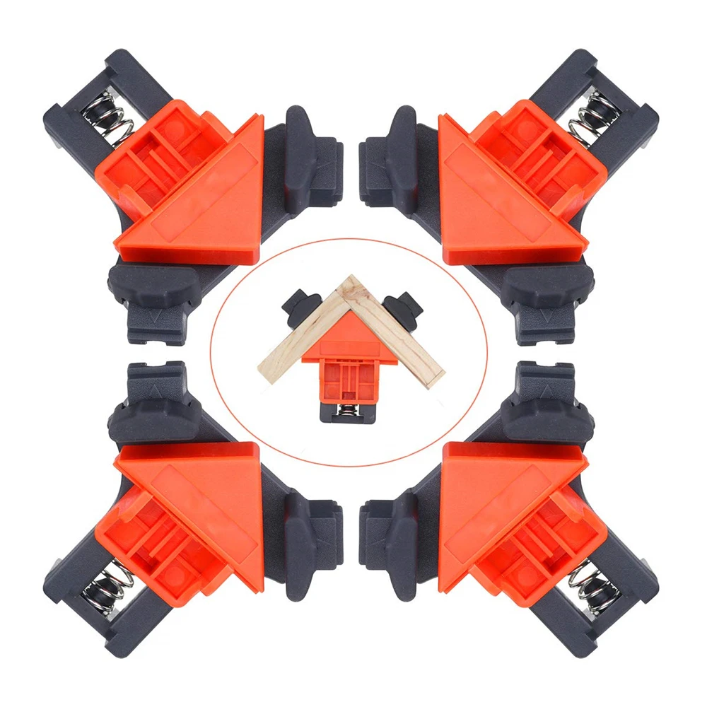 60/90/120 Degree Right Angle Clamp Corner Mate Woodworking Hand Fixing Clips Picture Frame Corner Clip Positioning Tools
60/90/120 Degree Right Angle Clamp Corner Mate Woodworking Hand Fixing Clips Picture Frame Corner Clip Positioning Tools
