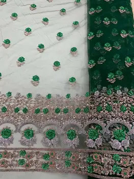 Green fabric beads sequin embroidery French black tulle 2020 Nigeria lace fabric African lace suitable for evening dress skirt
Green fabric beads sequin embroidery French black tulle 2020 Nigeria lace fabric African lace suitable for evening dress skirt