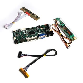 For CLAA154WB08A/N LCD monitor panel HDMI DVI VGA M.NT68676 display controller drive card CCFL LVDS 30Pin 15.4" 1280*800 DIY kit 
For CLAA154WB08A/N LCD monitor panel HDMI DVI VGA M.NT68676 display controller drive card CCFL LVDS 30Pin 15.4" 1280*800 DIY kit