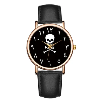 2020 New Stylish Skull Dial Casual Watch Leather Watchband Quartz Wristwatch Relojes Para Mujer
2020 New Stylish Skull Dial Casual Watch Leather Watchband Quartz Wristwatch Relojes Para Mujer