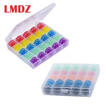LMDZ 25Pcs Sewing Machine Bobbins Spools Empty Bobbins Spools Sewing Machine Plastic Storage Box For Home Sewing Accessories Too
LMDZ 25Pcs Sewing Machine Bobbins Spools Empty Bobbins Spools Sewing Machine Plastic Storage Box For Home Sewing Accessories Too