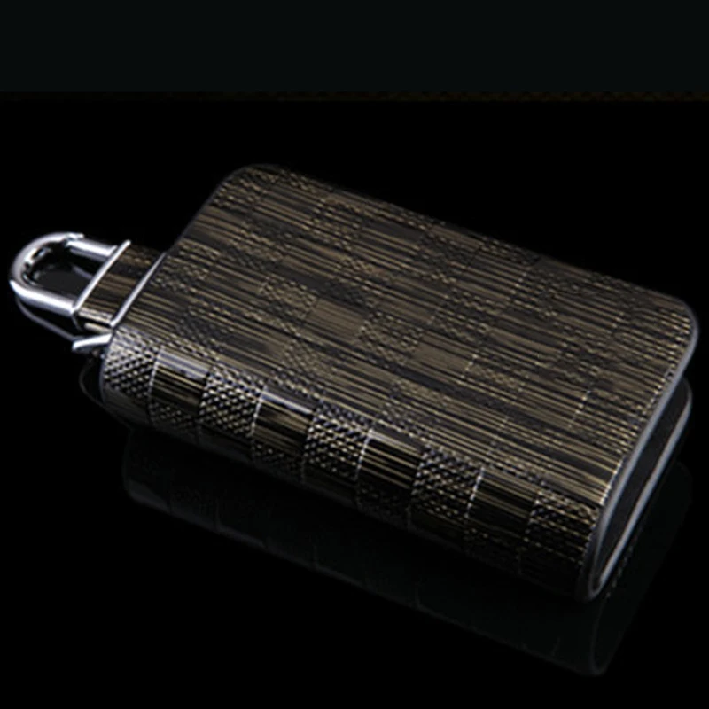 Car Key Protection Bag High Quality Cowhide Check Pattern Car Key Decoration Bag Suitable for Toyota Most Models
Car Key Protection Bag High Quality Cowhide Check Pattern Car Key Decoration Bag Suitable for Toyota Most Models