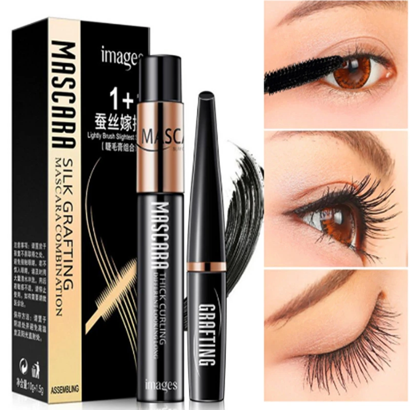 2019 new Natural Silk Grafting Black Makeup Mascara Combined Set Waterproof Long Curling And Thick Eyelashes Extension Mascara
2019 new Natural Silk Grafting Black Makeup Mascara Combined Set Waterproof Long Curling And Thick Eyelashes Extension Mascara