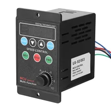 400W AC220V Motor Speed Controller Multifunctional Motor speed Regulator Controller Display Rate Target Value Settable
400W AC220V Motor Speed Controller Multifunctional Motor speed Regulator Controller Display Rate Target Value Settable