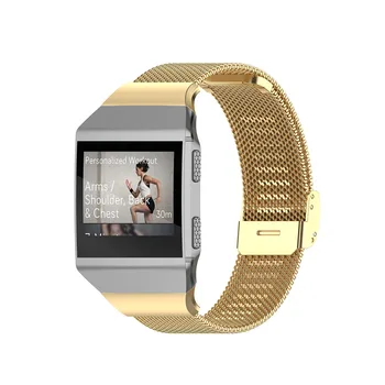 Stainless Steel Watchband Metal Mesh Watch Strap For Fitbit Ionic Metal Wristband Replacement Wrist Watch Bracelet 
Stainless Steel Watchband Metal Mesh Watch Strap For Fitbit Ionic Metal Wristband Replacement Wrist Watch Bracelet