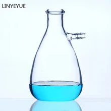 125mL-2000mL Glass Filter flask with upper pipe Laboratory Suction flask Lab Glassware
125mL-2000mL Glass Filter flask with upper pipe Laboratory Suction flask Lab Glassware
