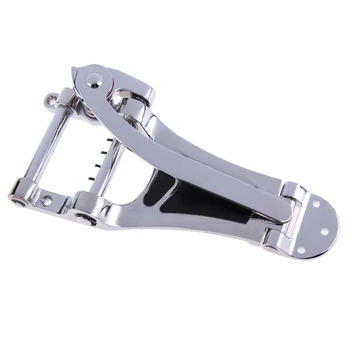 Silver Tremolo Vibrato Bridge Tailpiece Hollow body Archtop for Les Paul Guitar
Silver Tremolo Vibrato Bridge Tailpiece Hollow body Archtop for Les Paul Guitar