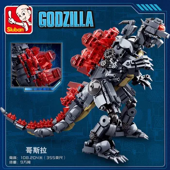 Godzillaingly Giant Monster Ghidrahed Rodaned Compatible DIY Building Block King of The Monstersed Bricks Toys Constructor
Godzillaingly Giant Monster Ghidrahed Rodaned Compatible DIY Building Block King of The Monstersed Bricks Toys Constructor