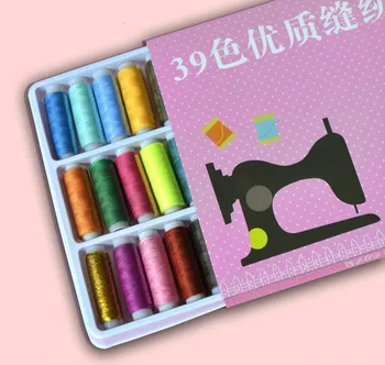 39 Colors Polyester Sewing Thread Color Home Sewing Kit for Hand and Machine Thread To Sew Polyester DIY Abrasion Resistance
39 Colors Polyester Sewing Thread Color Home Sewing Kit for Hand and Machine Thread To Sew Polyester DIY Abrasion Resistance