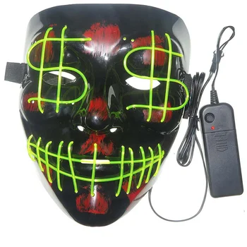 LED Mask Halloween Three Light Modes Glowing Mask for Party Decoration Halloween Glowing Mask Party LED Flashing Ghost Walk Mask
LED Mask Halloween Three Light Modes Glowing Mask for Party Decoration Halloween Glowing Mask Party LED Flashing Ghost Walk Mask
