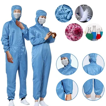 Unisex Multi-use Protective Isolation Clothing Anti-static Waterproof Anti-fog Protective Coveralls Disposable Factory Hospital
Unisex Multi-use Protective Isolation Clothing Anti-static Waterproof Anti-fog Protective Coveralls Disposable Factory Hospital