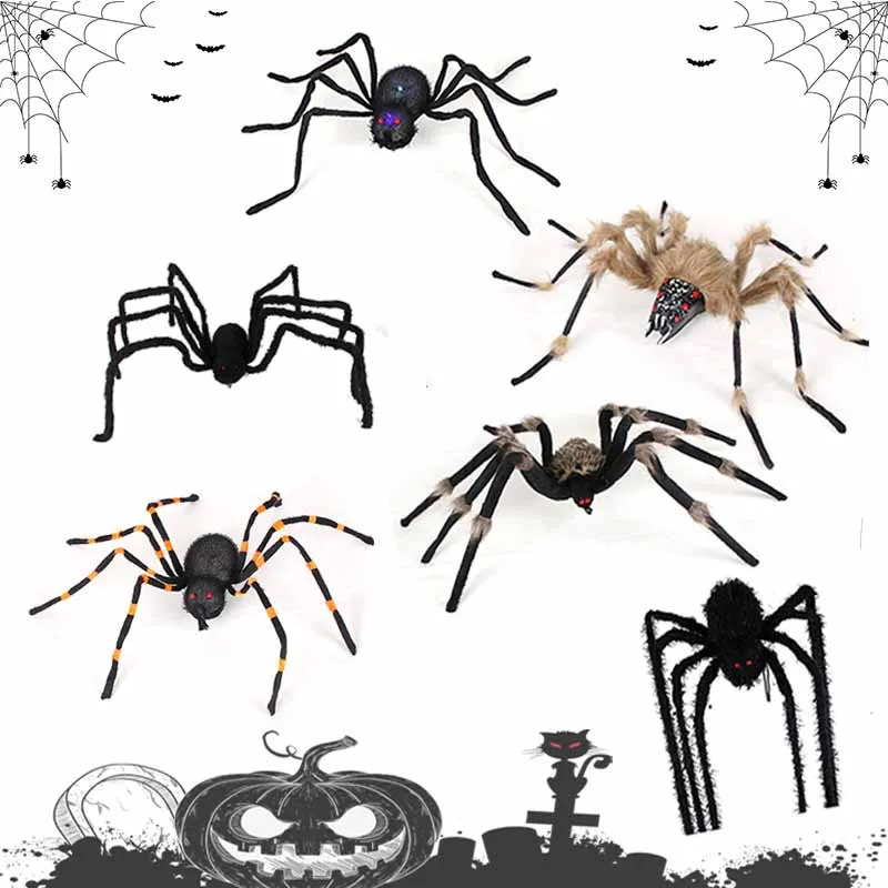 Halloween Props Spider Giant Spider Web Simulation Plush Bar Decoration Spoof Tidy Toy For Outdoor Garden
Halloween Props Spider Giant Spider Web Simulation Plush Bar Decoration Spoof Tidy Toy For Outdoor Garden