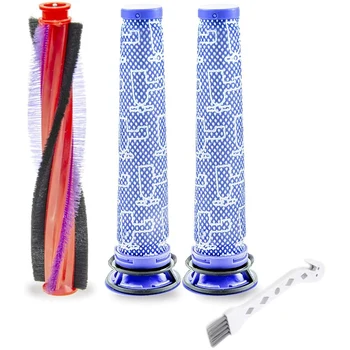 Replacement Brush Roller Filters Parts for Dyson DC59,DC58,DC611,DC62,V6 Slim,V6 Cord-Free Stick Vacuum Cleaner
Replacement Brush Roller Filters Parts for Dyson DC59,DC58,DC611,DC62,V6 Slim,V6 Cord-Free Stick Vacuum Cleaner
