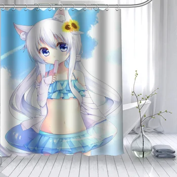 100% Polyester Fabric Custom Anime Girl Funy Shower Curtain Modern Bathroom Curtain Waterproof With Hook Bath Curtain Gift
100% Polyester Fabric Custom Anime Girl Funy Shower Curtain Modern Bathroom Curtain Waterproof With Hook Bath Curtain Gift