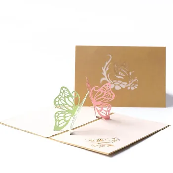Two Butterflies Pop Up Cards Valentines Day Gifts Postcard With Envelope Sticker Wedding Invitation Greeting Cards Anniversary 
Two Butterflies Pop Up Cards Valentines Day Gifts Postcard With Envelope Sticker Wedding Invitation Greeting Cards Anniversary