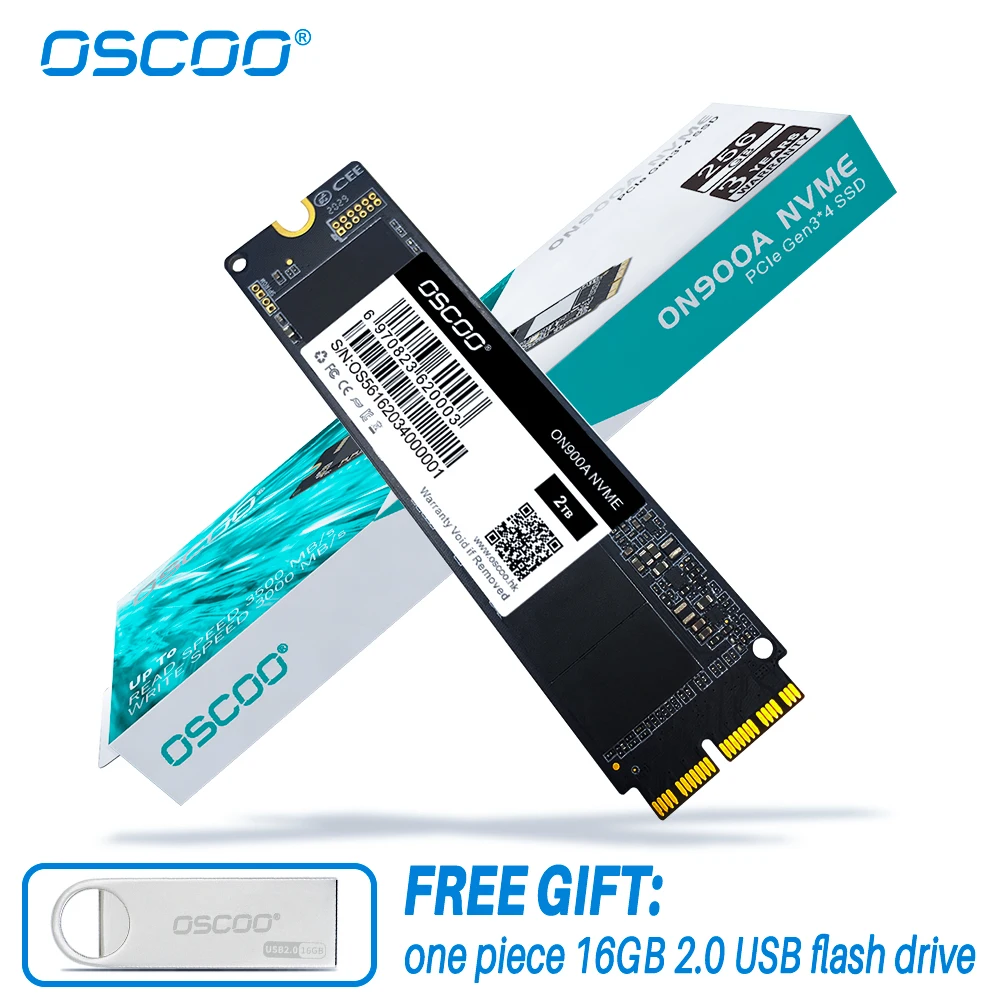 SSD For Macbook AIR iMAC 2013 --2017 NVME PCIE 2TB ssd for Mac | Компьютеры и офис