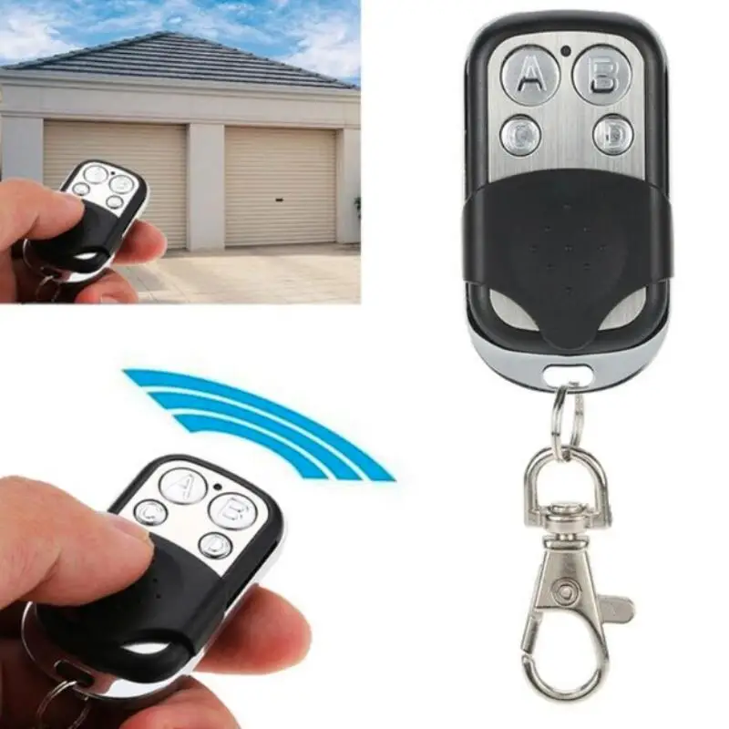 

Remote Control for Gates Copy 4 Channel Cloning Duplicator Key Fob A Distance Learning Electric Garage Door Controller 433 MHz