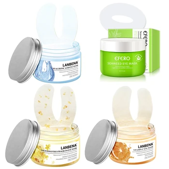 50pcs Seaweed Algae Eye Mask Eye Patches for Dark Circle Hydrating Eye Pad Anti-Wrinkles Nourishing Eye Patch Collagen Eye Mask
50pcs Seaweed Algae Eye Mask Eye Patches for Dark Circle Hydrating Eye Pad Anti-Wrinkles Nourishing Eye Patch Collagen Eye Mask