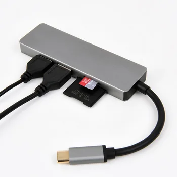 5-In-1 Type C Hub USB C to HDMI USB Ports with Hub TF SD Reader for MacBook Samsung Huawei
5-In-1 Type C Hub USB C to HDMI USB Ports with Hub TF SD Reader for MacBook Samsung Huawei