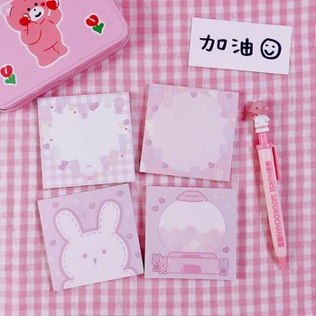 1Pack Korean INS Cute Soft Pink Rabbit Memo Pad N Times Sticky Notes Portable Notepad School Office Supply Stationery
1Pack Korean INS Cute Soft Pink Rabbit Memo Pad N Times Sticky Notes Portable Notepad School Office Supply Stationery