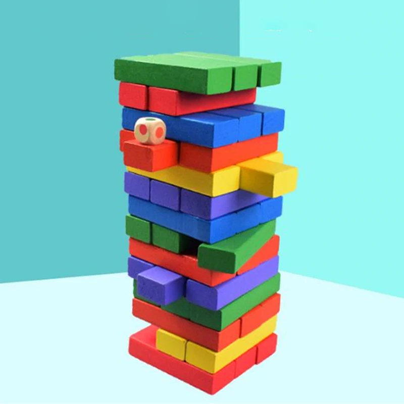 51pcs diy color patchwork building blocks wooden layer stacking domino puzzle children's toys gifts
51pcs diy color patchwork building blocks wooden layer stacking domino puzzle children's toys gifts